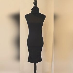 New Michael Stars Ultra Rib Macy Dress - Black XS (NWT)